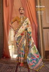 Irawati By Kreshva Lux P.V. Silk H.b. Luxury Printed Saree Suppliers In India
